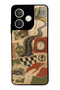 Oppo A5 Pro Glossy Phone Case with Retro Road Racing Design