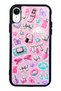 iPhone Xr Y2K Sticker Dreams Design Glossy Phone Case