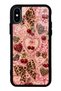 iPhone XS Max Wild Cherry Coquette Design Glossy Phone Case