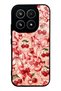 Xiaomi 17 Glossy Phone Case with Cherry Lace Fantasy Design