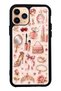 iPhone 11 Pro Rose Gold Glam Design Glossy Phone Case
