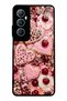 حافظة هاتف لامعة بتصميم Realme C65 Cherry Leopard Sweetheart