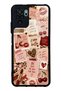 Xiaomi Redmi Note 10 Glossy Phone Case with Cherry Leopard Notes Design