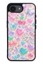 iPhone 16E Y2K Glossy Phone Case with Jelly Charms Design