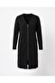 V-Neck Steel Knit Long Tricot Jacket - 4