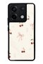 Xiaomi Redmi Note 13 Pro 5g Glossy Phone Case with Cherry Pearl Lace Design