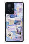 Xiaomi Mi 11t Pastel Travel Diary Design Glossy Phone Case