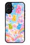 iPhone 16 Plus Jelly Bear Sky Design Glossy Phone Case