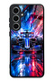 Samsung S24 Fe Bluefire Apex Design Glossy Phone Case