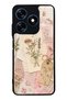 Tecno Spark 10 Blush Herbarium Design Glossy Phone Case