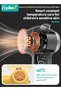 Cordless Baby Hair Dryer, Kids Hair Dryer, Portable Hair Blow Dryer with Charging Base, Low Heat Noise Hairdryer for Infant Hair Delicate Skin, Gentle Quiet Airflow - 3