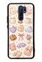Xiaomi Redmi 9 Glossy Phone Case with Pastel Sleepover Design