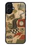 iPhone 16 Plus Glossy Phone Case with Retro Road Racing Design