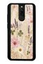 Xiaomi Redmi 8 Glossy Phone Case with Wildflower Letters Design