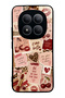 Xiaomi Redmi Note 15 Pro Plus Glossy Phone Case with Cherry Leopard Notes Design