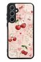 Samsung A35 Glossy Phone Case with Cherry Love Letters Design