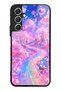 Samsung A54 Crystal Heart City Design Glossy Phone Case