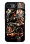 iPhone 16E Retro Speed Icons Design Glossy Phone Case