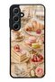 Samsung A55 Paris Tea & Pastry Design Glossy Phone Case