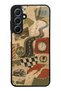 Samsung A55 Glossy Phone Case with Retro Road Racing Design