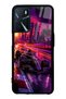 Oppo A16 Purple Apex Design Glossy Phone Case
