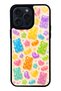 iPhone 14 Pro Max Glossy Phone Case with Sweet Bear Jelly Design