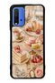 Xiaomi Redmi 9t Paris Tea & Pastry Design Glossy Phone Case