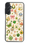 Samsung A24 Glossy Phone Case with Lucky Star Charms Design