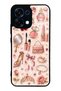 Oppo A6 Pro Rose Gold Glam Design Glossy Phone Case