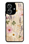 Realme Note 60 Wildflower Letters Design Glossy Phone Case