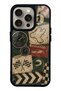 iPhone 15 Pro Heritage Track Club Design Glossy Phone Case
