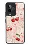 حافظة هاتف لامعة بتصميم Cherry Love Letters من Gm 24 Pro