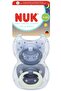 First Choice Classic 2-Pack Day/Night Silicone Pacifier, 18-36 Months