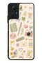 Xiaomi Redmi Note 12S Glossy Phone Case with Floral Study Notes Design