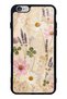 iPhone 6 Plus Wildflower Letters Design Glossy Phone Case