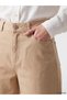Vizyon New Season Beige Flare Women's Jean Pants - 3