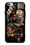 iPhone 6S Glossy Phone Case with Retro Speed Icons Design