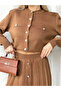 Dgn's Rosalinda Franche Gold Button Cardigan-Skirt Knit Set Night Star - 2