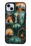 iPhone 15 Plus Wild Horizon Design Glossy Phone Case