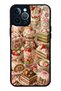 iPhone 12 Pro Max Glossy Phone Case with Sweet Matcha Bakery Design