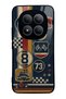 Xiaomi Redmi Note 15 Pro Plus Old School Racing Design Glossy Phone Case