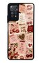 حافظة هاتف لامعة بتصميم Xiaomi Redmi Note 11 Pro Cherry Leopard Notes