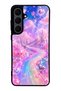 Samsung S25 Fe Crystal Heart City Design Glossy Phone Case