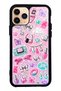 iPhone 11 Pro Y2K Sticker Dreams Design Glossy Phone Case