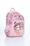 Vital Series Girls' Pink Patterned Nutrition and School Bag Set - 3