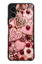 Omix X5 Glossy Phone Case with Cherry Leopard Sweetheart Design