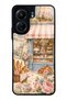 Xiaomi Redmi 13C Paris Café Bloom Design Glossy Phone Case