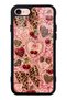 iPhone 7 Wild Cherry Coquette Design Glossy Phone Case