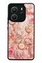 Xiaomi Redmi Note 14 4g Glossy Phone Case with Vintage Rose Vanity Design