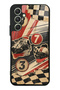 Samsung A54 Retro Racing No. 7 Design Glossy Phone Cases